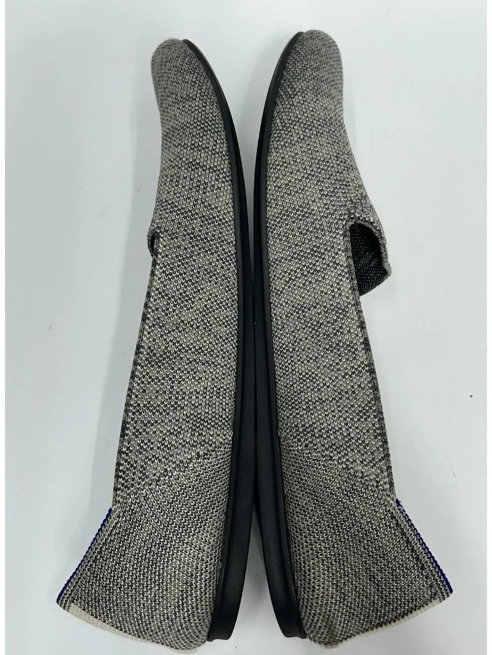 Rothy’s the loafer shoes Women’s Size 11.5 Color Taupe Heather Gray Slip On